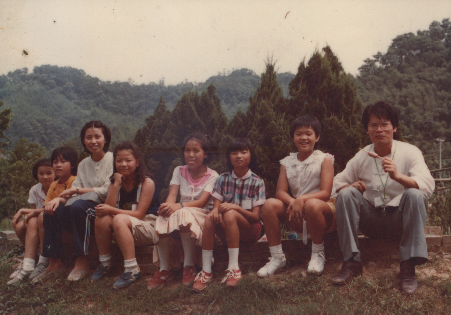 1985年前：學生時代參加淨苑兒童夏令營1